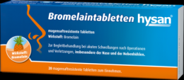 BROMELAIN TABLETTEN hysan magensaftres.Tabletten 20 St