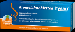 BROMELAIN TABLETTEN hysan magensaftres.Tabletten 50 St