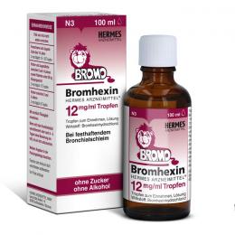 BROMHEXIN Hermes Arzneimittel 12 mg/ml Tropfen 100 ml
