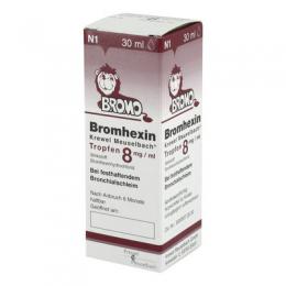 BROMHEXIN Krewel Meuselb.Tropfen 8mg/ml 30 ml