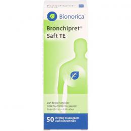 BRONCHIPRET Saft TE 50 ml