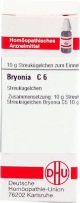 BRYONIA C 6 Globuli 10 g