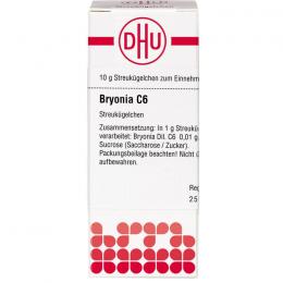 BRYONIA C 6 Globuli 10 g