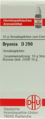 BRYONIA D 200 Globuli 10 g