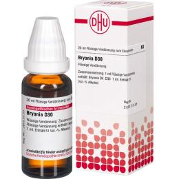 BRYONIA D 30 Dilution 20 ml