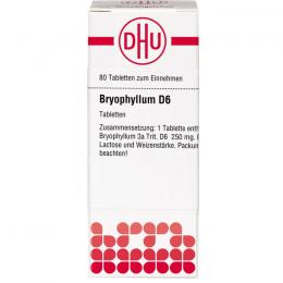 BRYOPHYLLUM D 6 Tabletten 80 St.