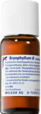 BRYOPHYLLUM Urtinktur 50 ml