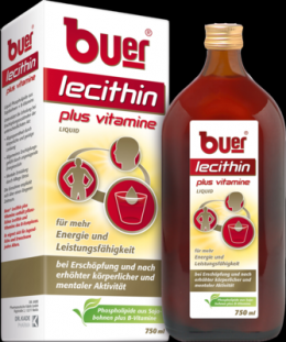 BUER LECITHIN Plus Vitamine flssig 750 ml