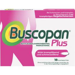 BUSCOPAN plus 10 mg/500 mg Filmtabletten 18 St.