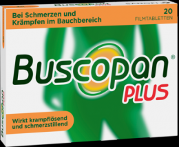 BUSCOPAN plus 10 mg/500 mg Filmtabletten 20 St