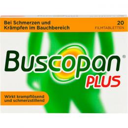 BUSCOPAN plus 10 mg/500 mg Filmtabletten 20 St.