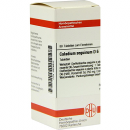 CALADIUM seguinum D 6 Tabletten 80 St