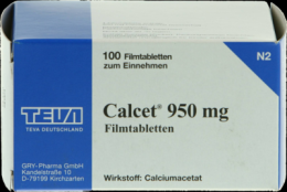 CALCET 950 mg Filmtabletten 100 St