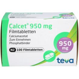 CALCET 950 mg Filmtabletten 100 St.