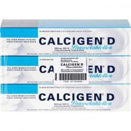CALCIGEN D 600 mg/400 I.E. Brausetabletten 120 St.