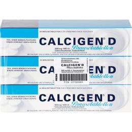 CALCIGEN D 600 mg/400 I.E. Brausetabletten 120 St.