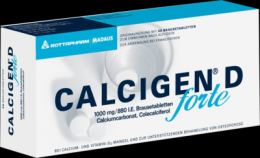 CALCIGEN D forte 1000 mg/880 I.E. Brausetabletten 40 St