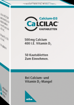 CALCILAC Kautabletten 50 St