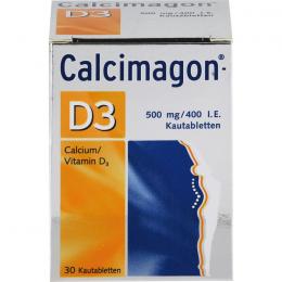 CALCIMAGON D3 Kautabletten 30 St.