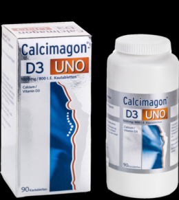 CALCIMAGON D3 Uno Kautabletten 90 St