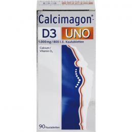 CALCIMAGON D3 Uno Kautabletten 90 St.