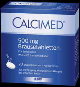 CALCIMED 500 mg Brausetabletten 20 St