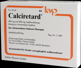 CALCIRETARD Ampullen 5X10 ml