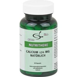 CALCIUM 170 mg natürlich Kapseln 60 St.