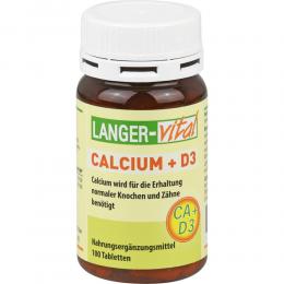 CALCIUM 400 mg+D3 Tabletten 100 St Tabletten