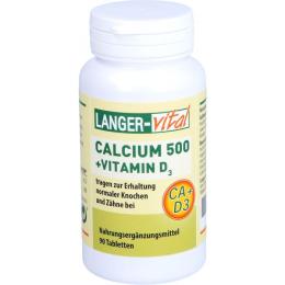 CALCIUM 500 mg+D3 10 µg Tabletten 90 St. (126 g)