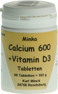 CALCIUM 600 mg+D3 Tabletten 102 g