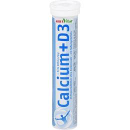 CALCIUM 600 mg+Vitamin D3 5 µg AmosVital Br.-Tabl. 20 St. (95 g)