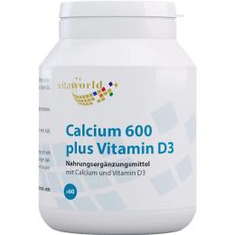 CALCIUM 600 plus D3 Tabletten 60 St.