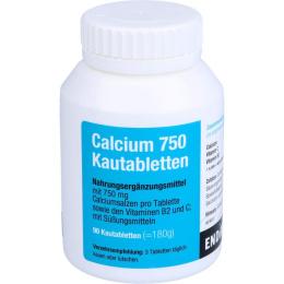 CALCIUM 750 Kautabletten 90 St. (180 g)