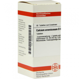 CALCIUM ARSENICOSUM D 6 Tabletten 80 St