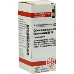 CALCIUM CARB HAHNEM D12 10 g Globuli