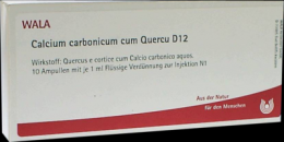 CALCIUM CARBONICUM CUM quercus D 12 Ampullen 10X1 ml