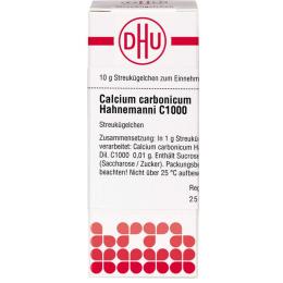 CALCIUM CARBONICUM Hahnemanni C 1000 Globuli 10 g