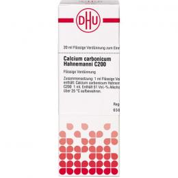 CALCIUM CARBONICUM Hahnemanni C 200 Dilution 20 ml