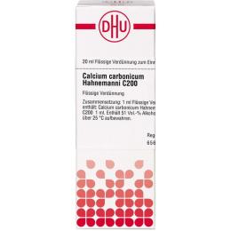 CALCIUM CARBONICUM Hahnemanni C 200 Dilution 20 ml