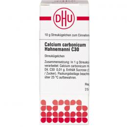 CALCIUM CARBONICUM Hahnemanni C 30 Globuli 10 g