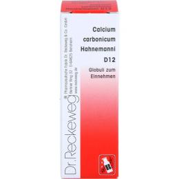 CALCIUM CARBONICUM Hahnemanni D 12 Globuli 10 g