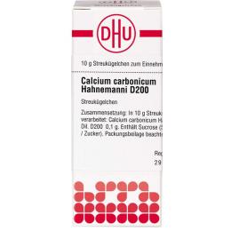 CALCIUM CARBONICUM Hahnemanni D 200 Globuli 10 g