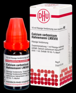 CALCIUM CARBONICUM Hahnemanni LM XVIII Dilution 10 ml