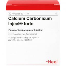 CALCIUM CARBONICUM INJEEL forte Ampullen 10 St.