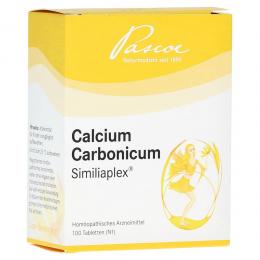 CALCIUM CARBONICUM SIMILIAPLEX Tabletten 100 St Tabletten