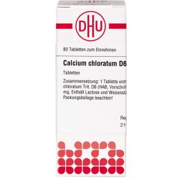 CALCIUM CHLORATUM D 6 Tabletten 80 St.
