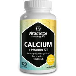 CALCIUM D3 600 mg/400 I.E. vegetarisch Tabletten 120 St. (120 g)