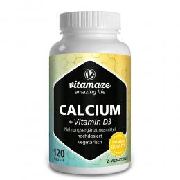 CALCIUM D3 600 mg/400 I.E. vegetarisch Tabletten 120 St Tabletten