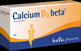 CALCIUM D3 beta Brausetabletten 40 St